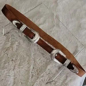 stillwater | Accessories | Stillwater Double Buckle Belt Tan  display picture 2